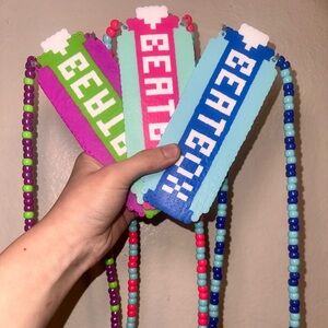 Beatbox Perler Necklaces
